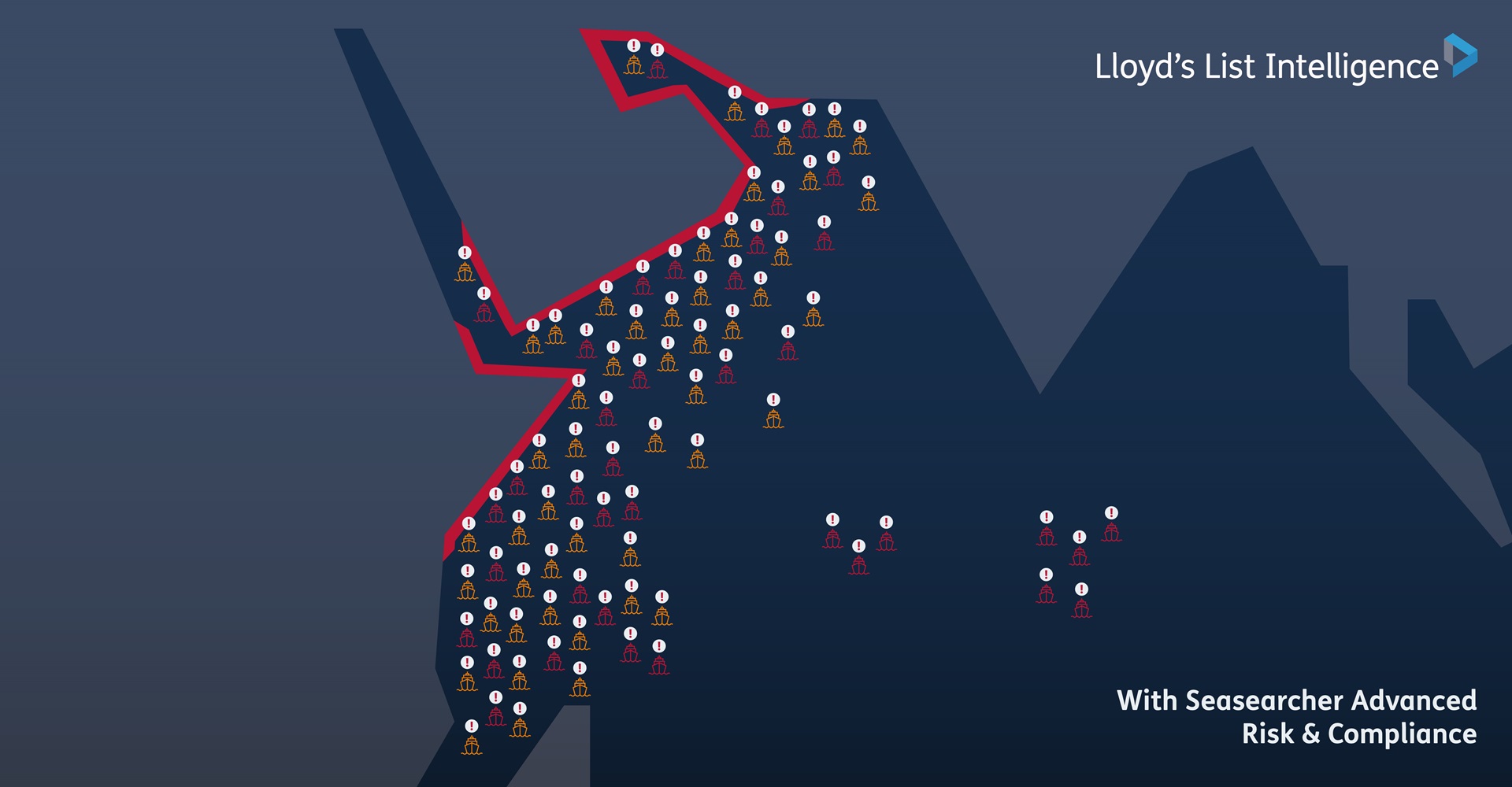 mass of illicit vessels