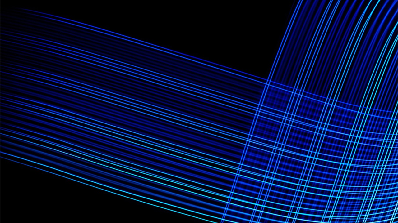 blue line streaks