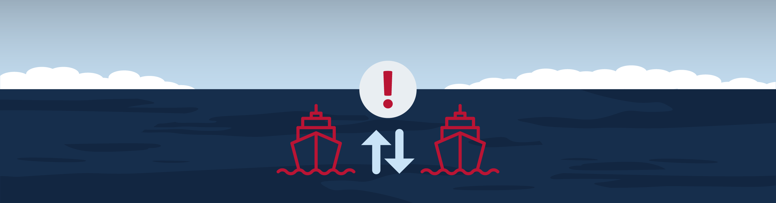 draught change vessel alert illustration