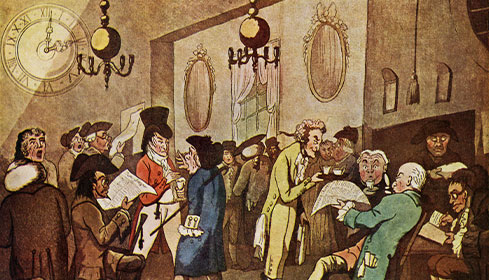 lloyds coffee house cartoon