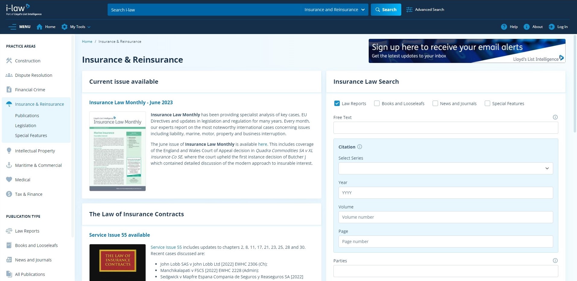 insurance homepage