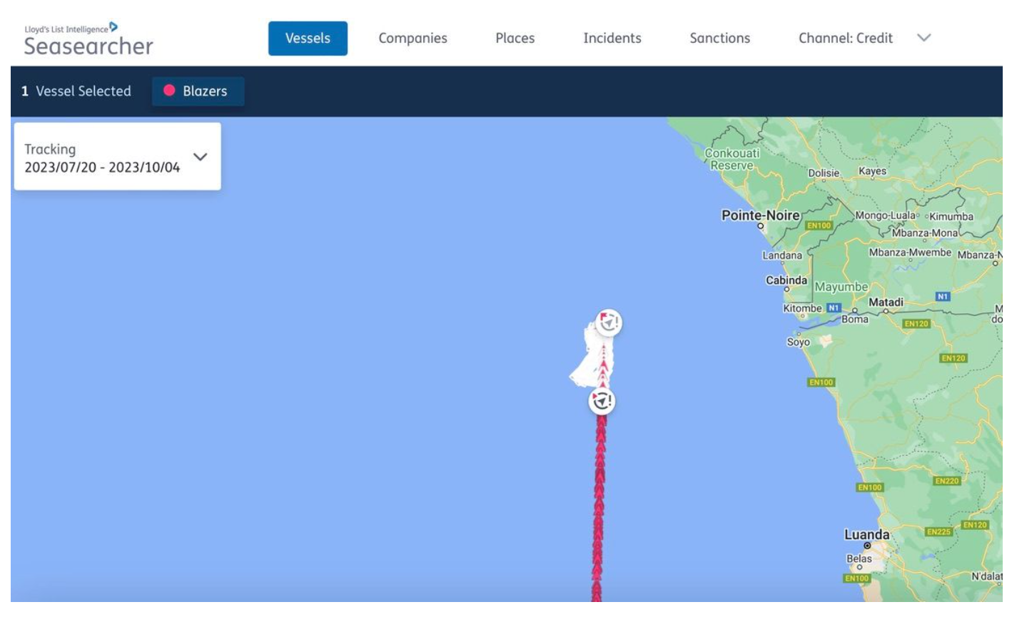 Understanding AIS Spoofing: The Case of the Blazers img
