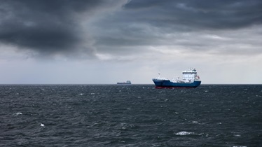 Russia vessel storm