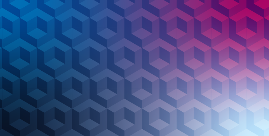 a colorful background with cubes